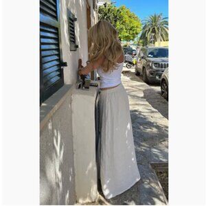 Djerf Avenue Linen Skirt